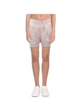 NWOT Max Studio Women's Pink Smocked Midi Daytime Athletic Shorts.‎ Size XL